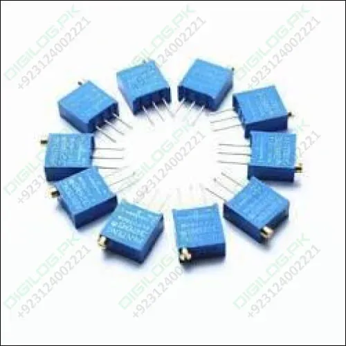 1k 3296w Multiturn Variable Resistor Potentiometer Trimmer Resistor