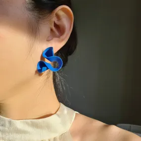 3D Loop Knots Large Stud Earrings