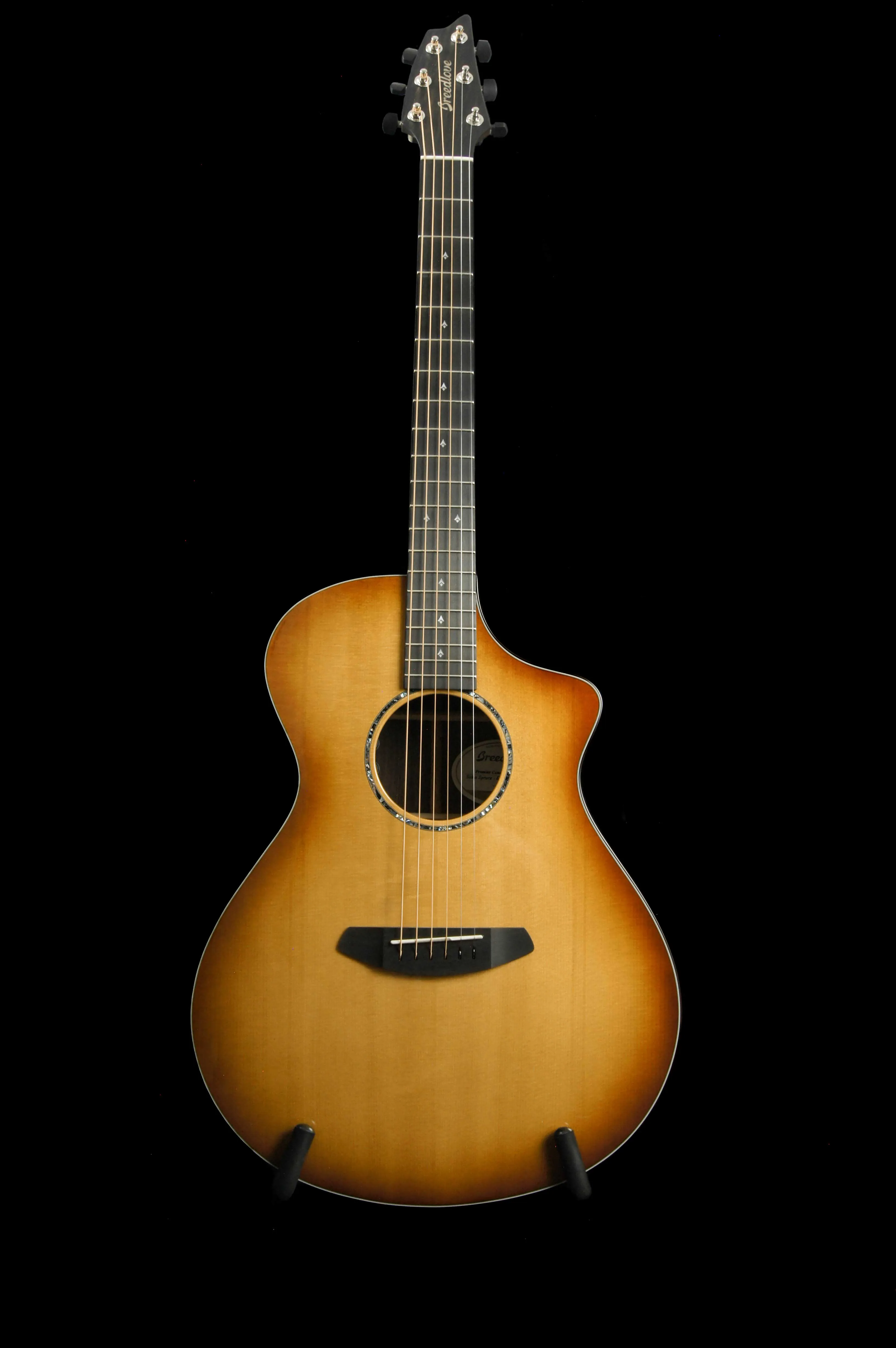 Breedlove Premier Concert Copper CE Sitka Spruce/Rosewood Acoustic Electric Guitar - Includes Case