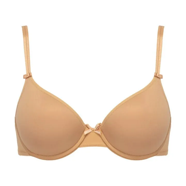 Chantelle Basic Invisible Smooth Custom Fit Bra - Toffee