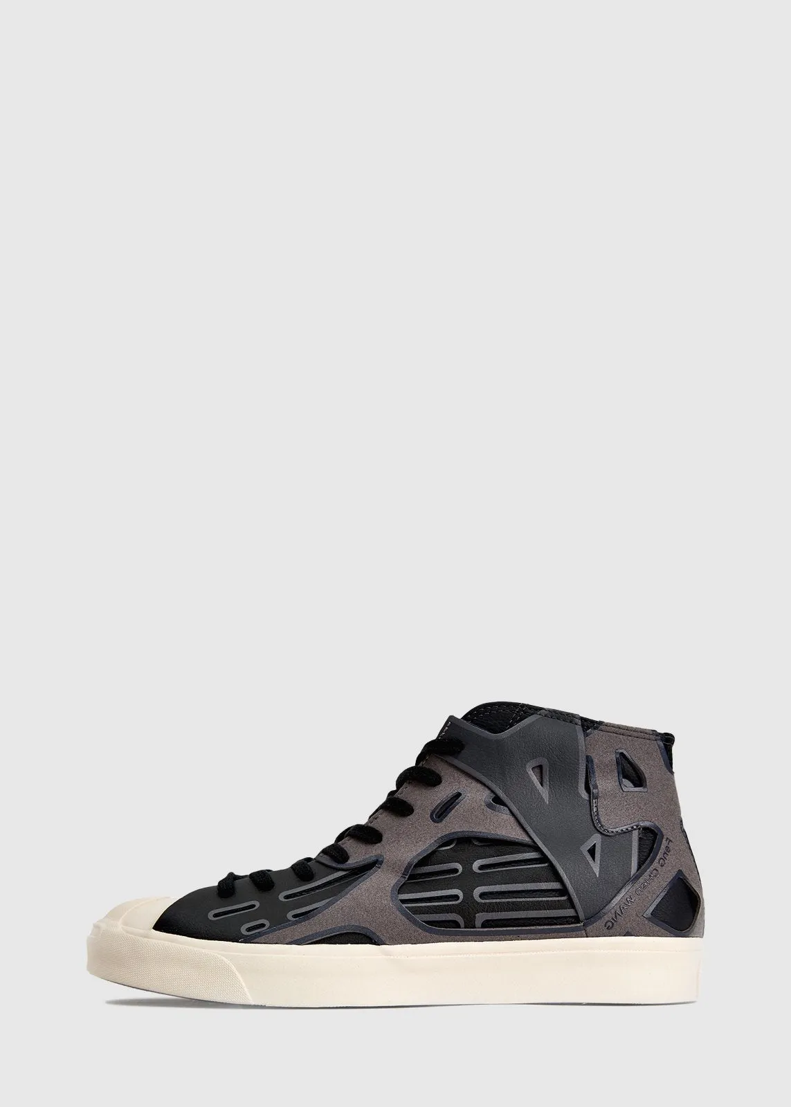 CONVERSE X FENG CHEN WANG: JACK PURCELL MID TOP [BLACK]