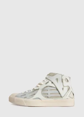 CONVERSE X FENG CHEN WANG: JACK PURCELL MID TOP [WHITE]
