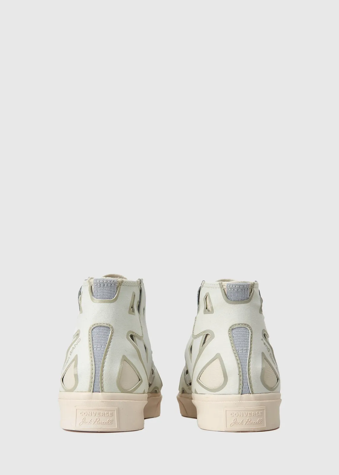 CONVERSE X FENG CHEN WANG: JACK PURCELL MID TOP [WHITE]