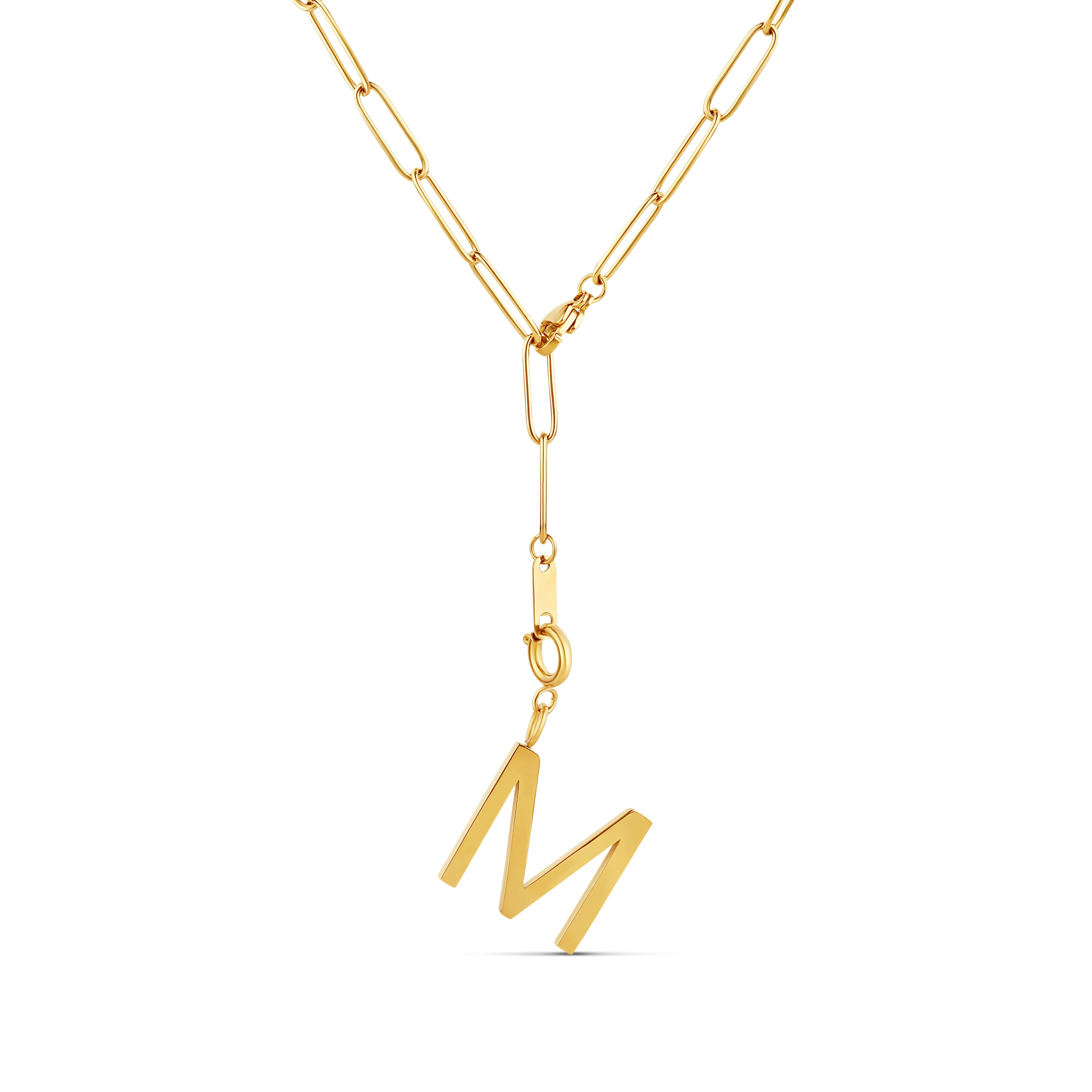 Customizable Paperclip Chain Necklace