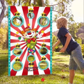 Fun Christmas Bean Bag Toss Game for Kids and Adults - Safe & Interactive!