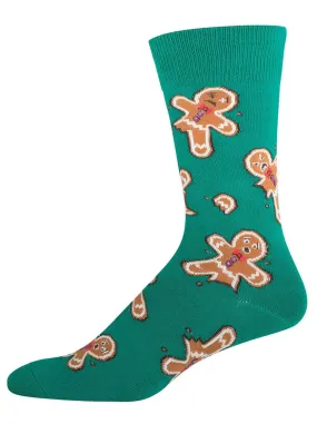 Green Gingerdead Socks (Men's)