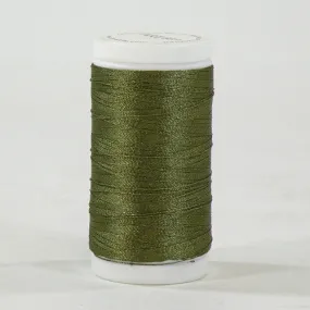 Iris Ultra Brite Polyester in Army Green, 600yd