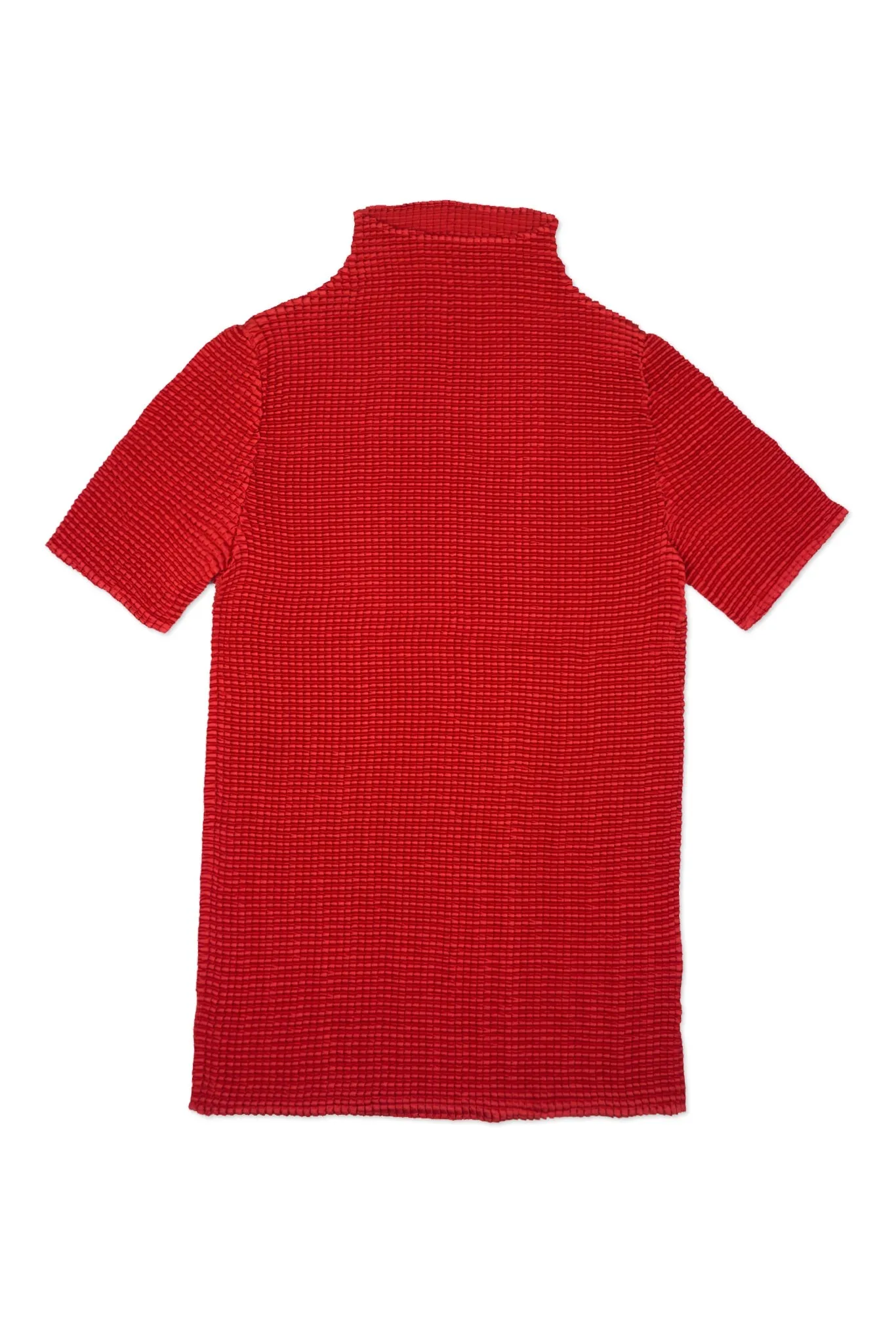 Jacqueline 3D Honeycomb Short Sleeve Top