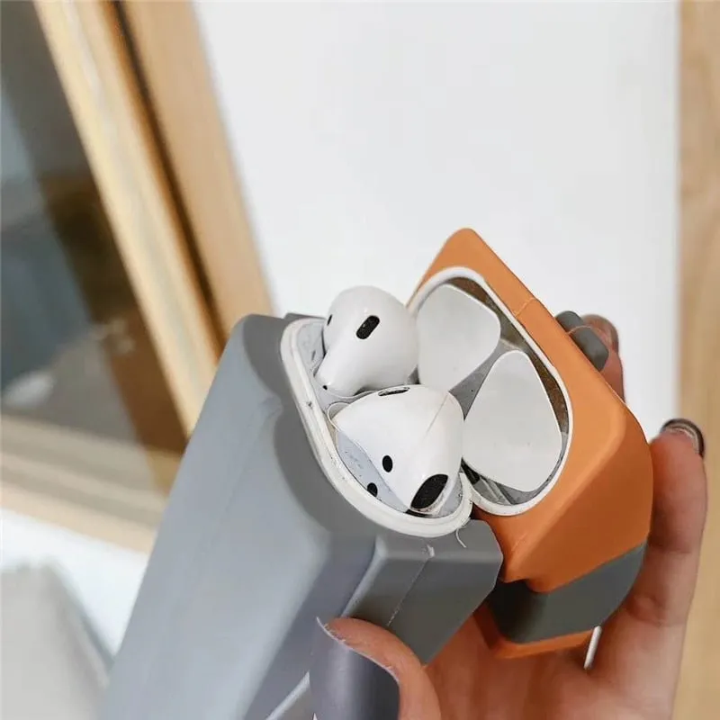 Kawaii 3D Gun Shape Airpods Case