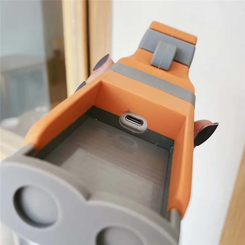 Kawaii 3D Gun Shape Airpods Case