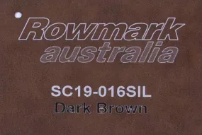 Leatherette Engraving Sheet In Dark Brown 305 x 610mm