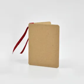 Luxury Kraft Gift Tags Cherry Red (25)