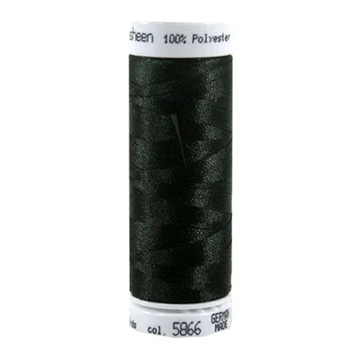 Mettler Polysheen in Herb Green, 220yd Spool