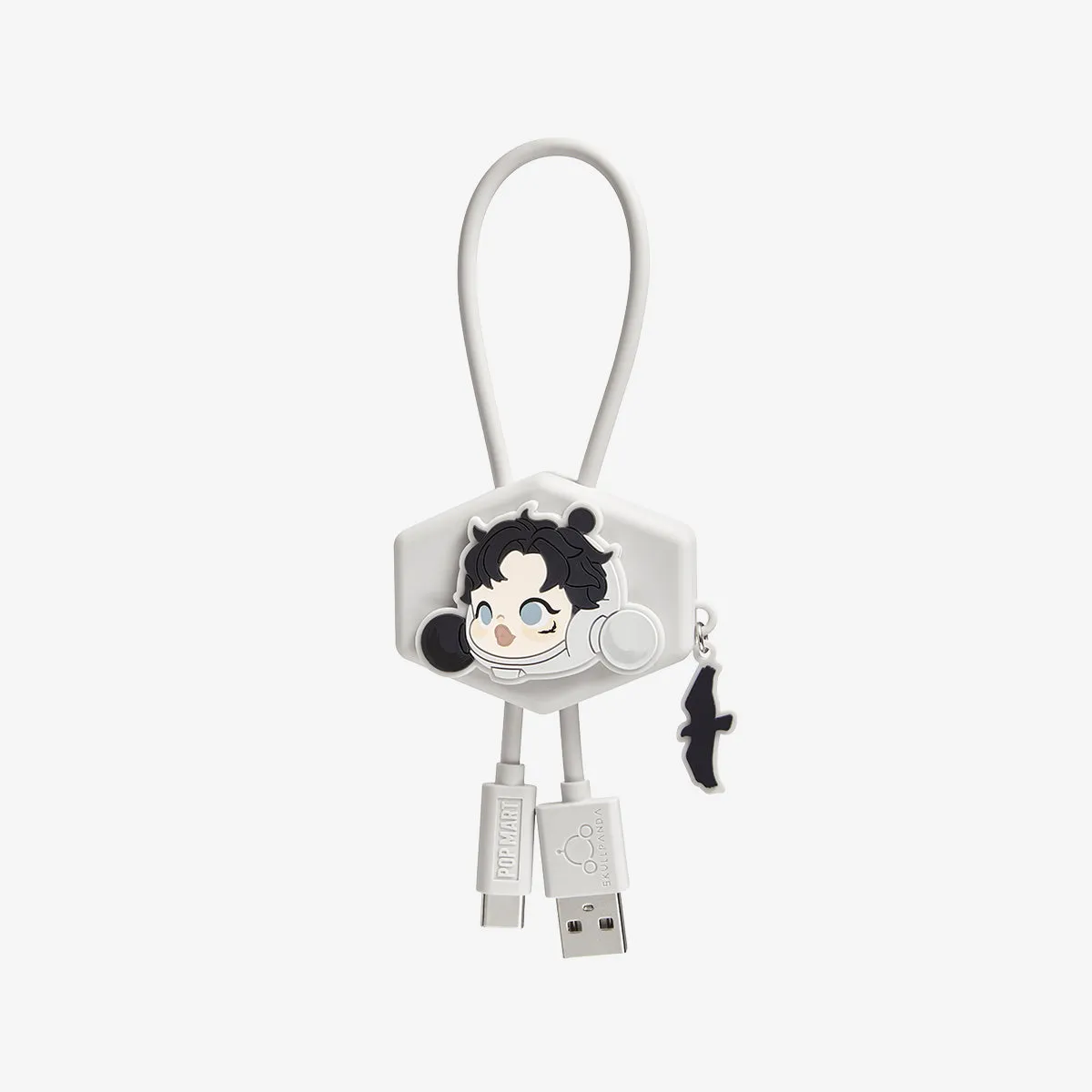 POP MART SKULLPANDA The Ink Plum Blossom Series-Cable Line Blind Box (Type-C)