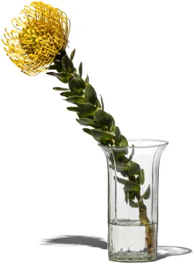 RECYCLED GLASS USEFUL FLOWER VASE