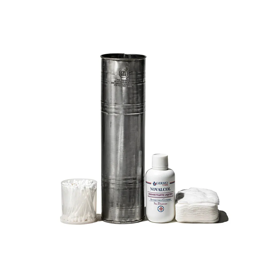 RECYCLED STEEL OIL CANS