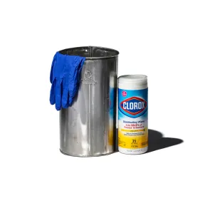 RECYCLED STEEL OIL CANS