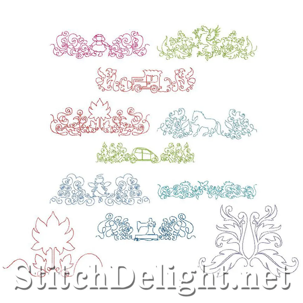 SD0763 Couching Designs