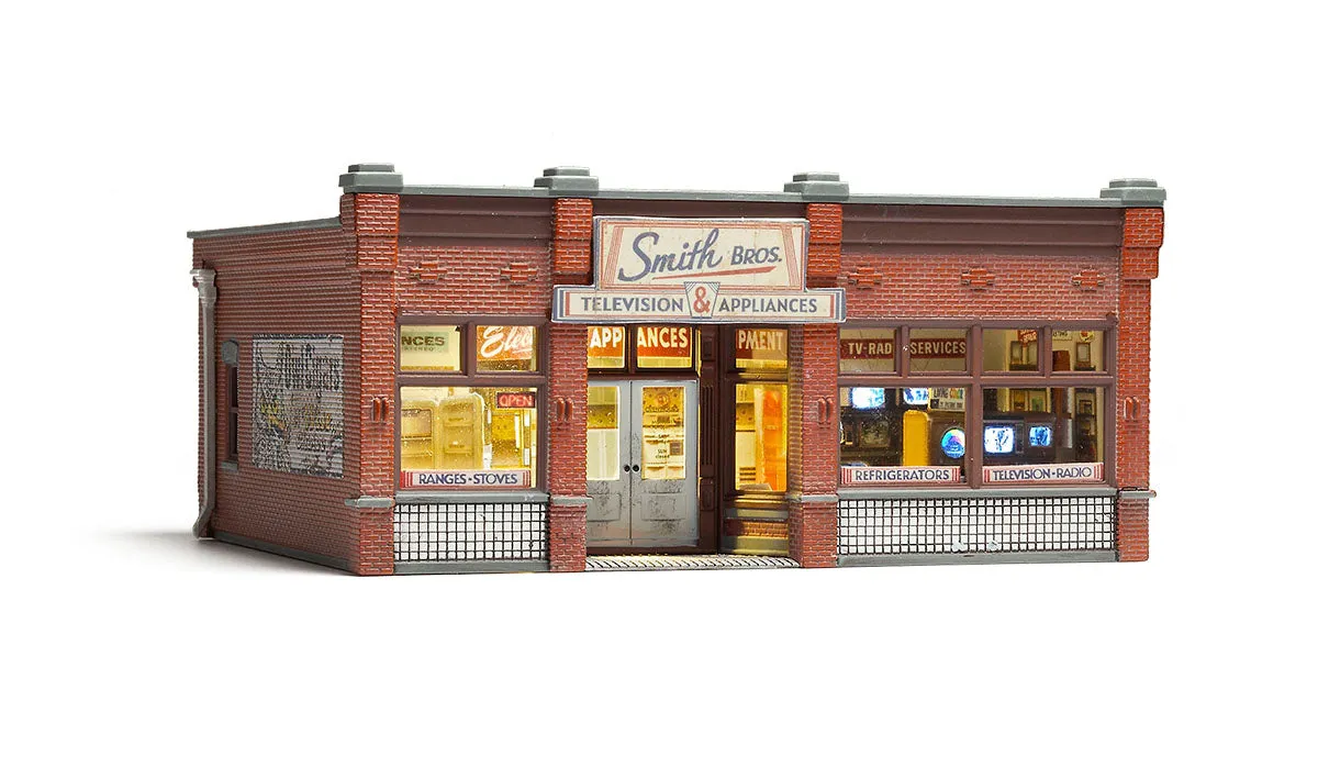 Smith Brothers TV & Appliance - HO Scale