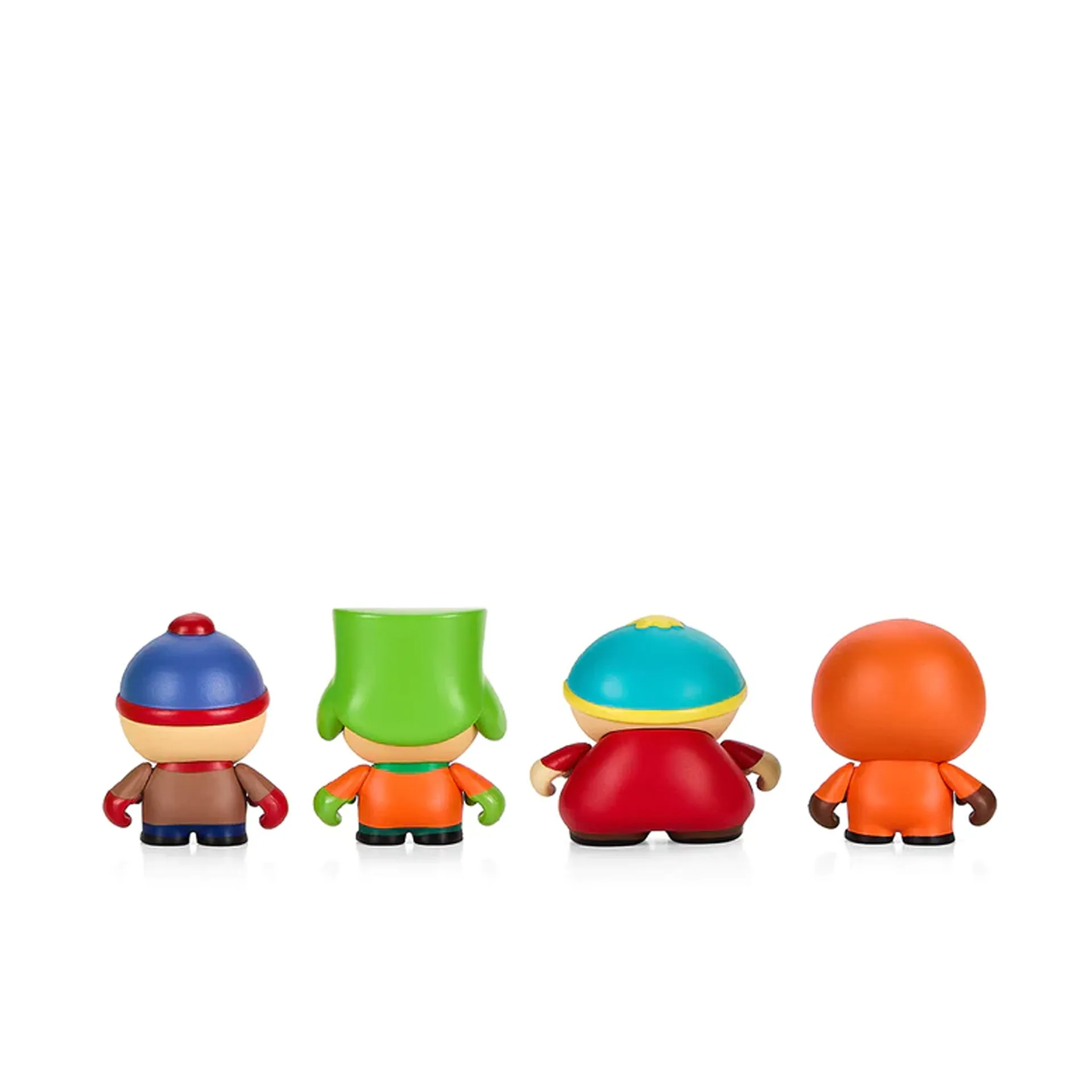 SOUTH PARK ANATOMY BOYS 2" VINYL FIGURE 4-PACK GLOW-IN-THE-DARK EDITION