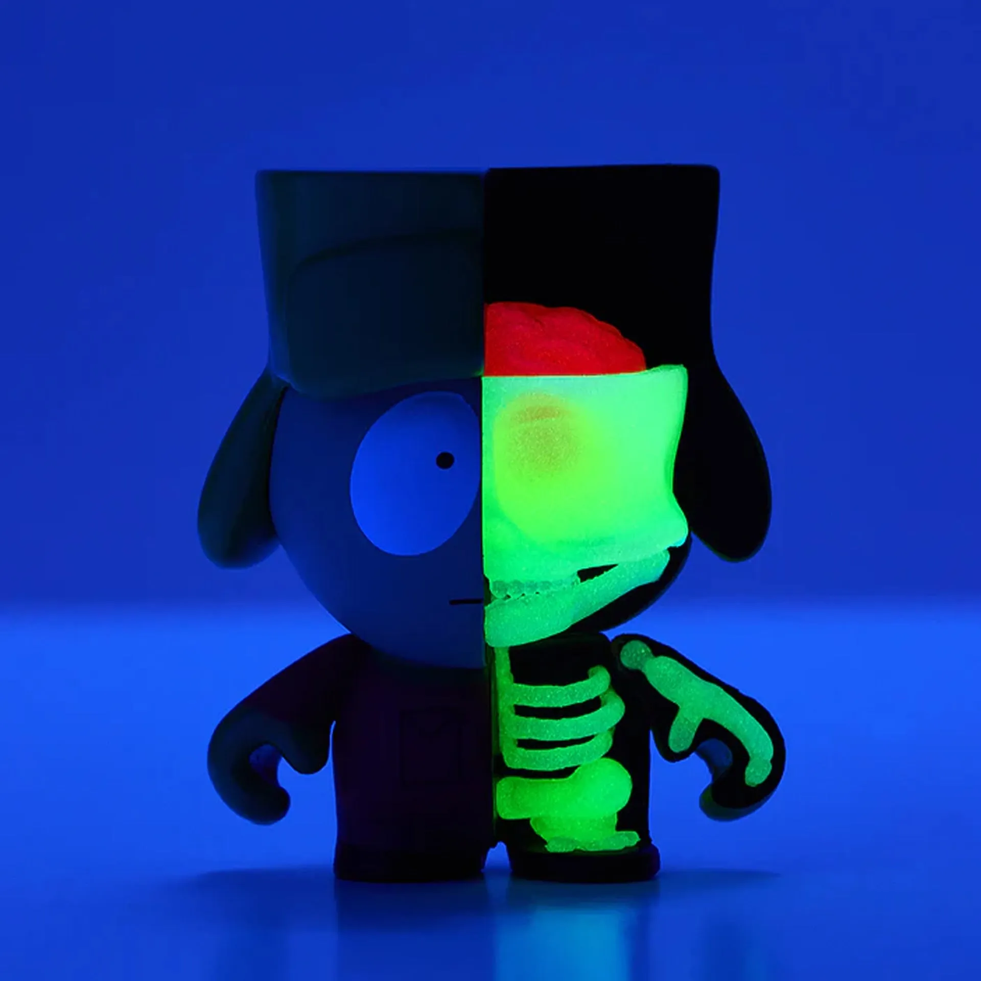 SOUTH PARK ANATOMY BOYS 2" VINYL FIGURE 4-PACK GLOW-IN-THE-DARK EDITION