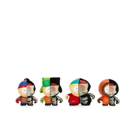 SOUTH PARK ANATOMY BOYS 2" VINYL FIGURE 4-PACK GLOW-IN-THE-DARK EDITION